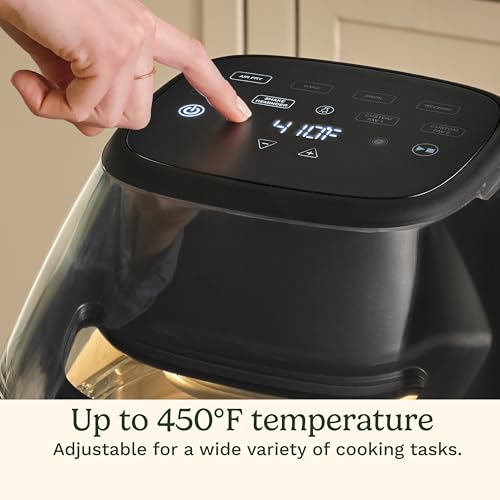 4QT Air Fryer with Glass Basket