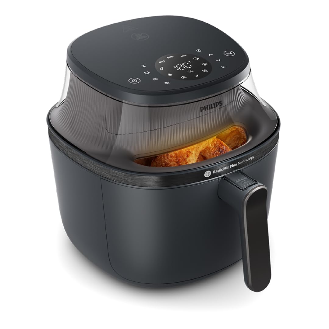 6.5QT Air Fryer with Window, RapidAir Technology & 16 Cooking Functions