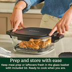 4QT Air Fryer with Glass Basket