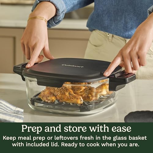 4QT Air Fryer with Glass Basket