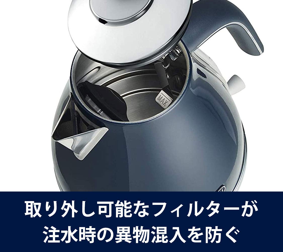 DeLonghi KBOC1200J-BL [Electric kettle Icona Capitals London Blue]Japan Import