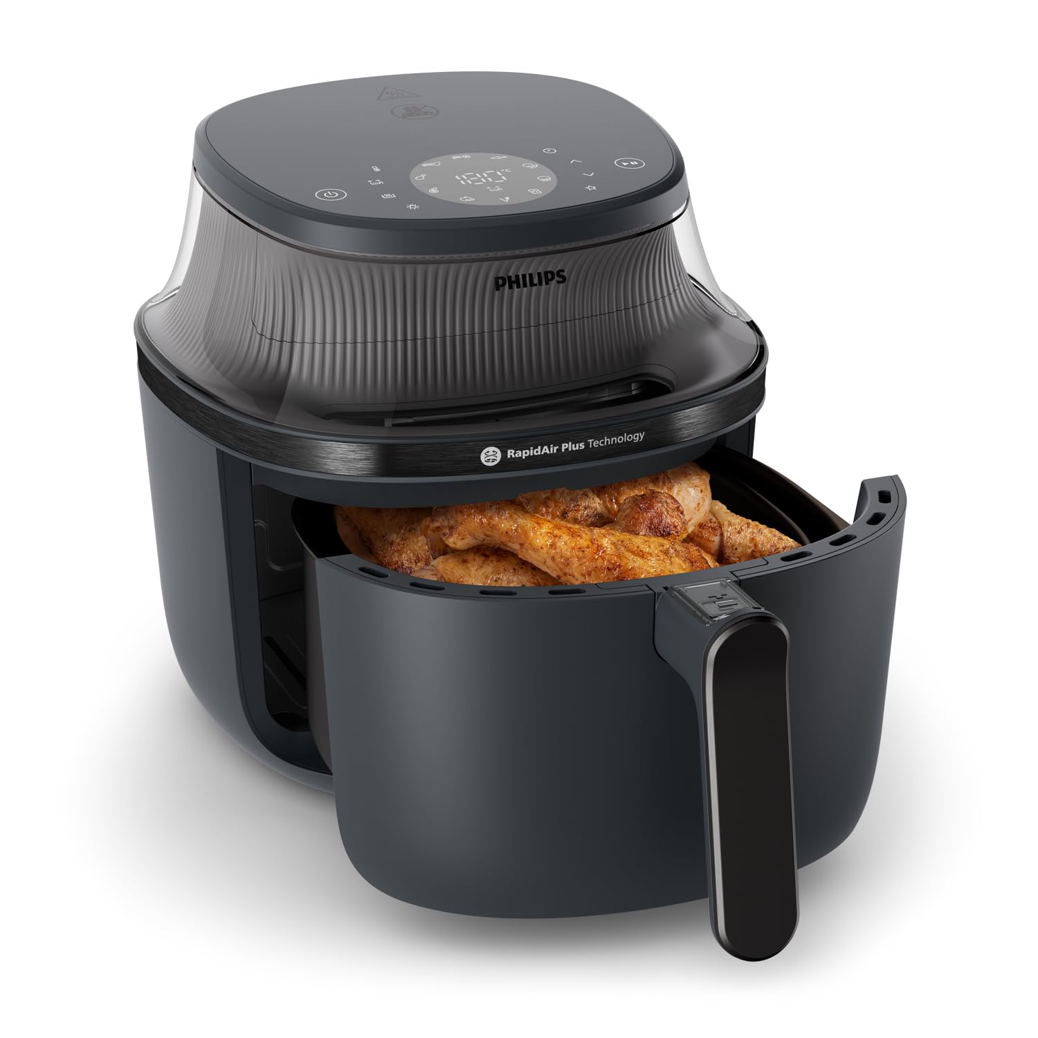 6.5QT Air Fryer with Window, RapidAir Technology & 16 Cooking Functions
