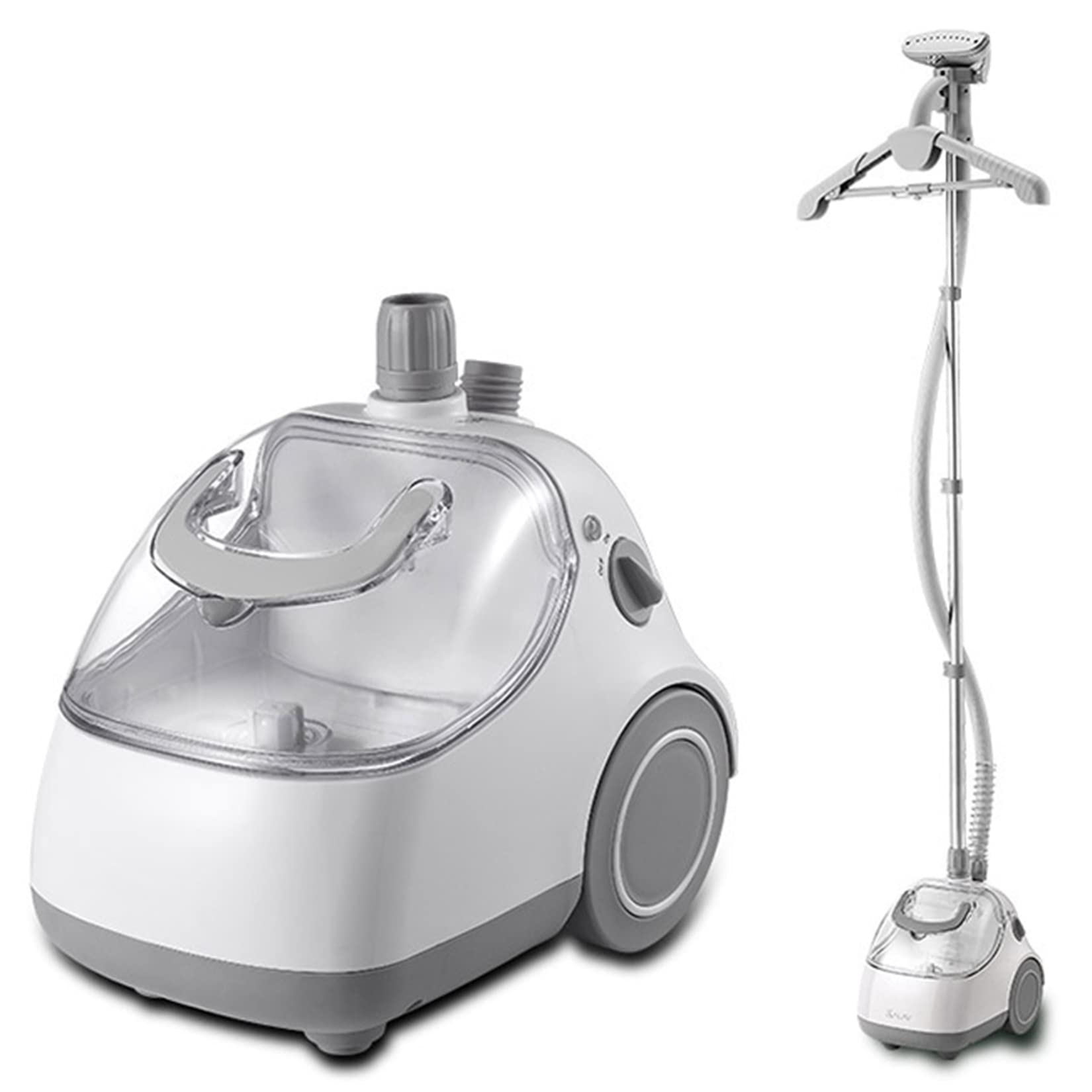 1500W Garment Steamer for Clothes with Fast Wrinkle Removal & Continuous Steam Flow