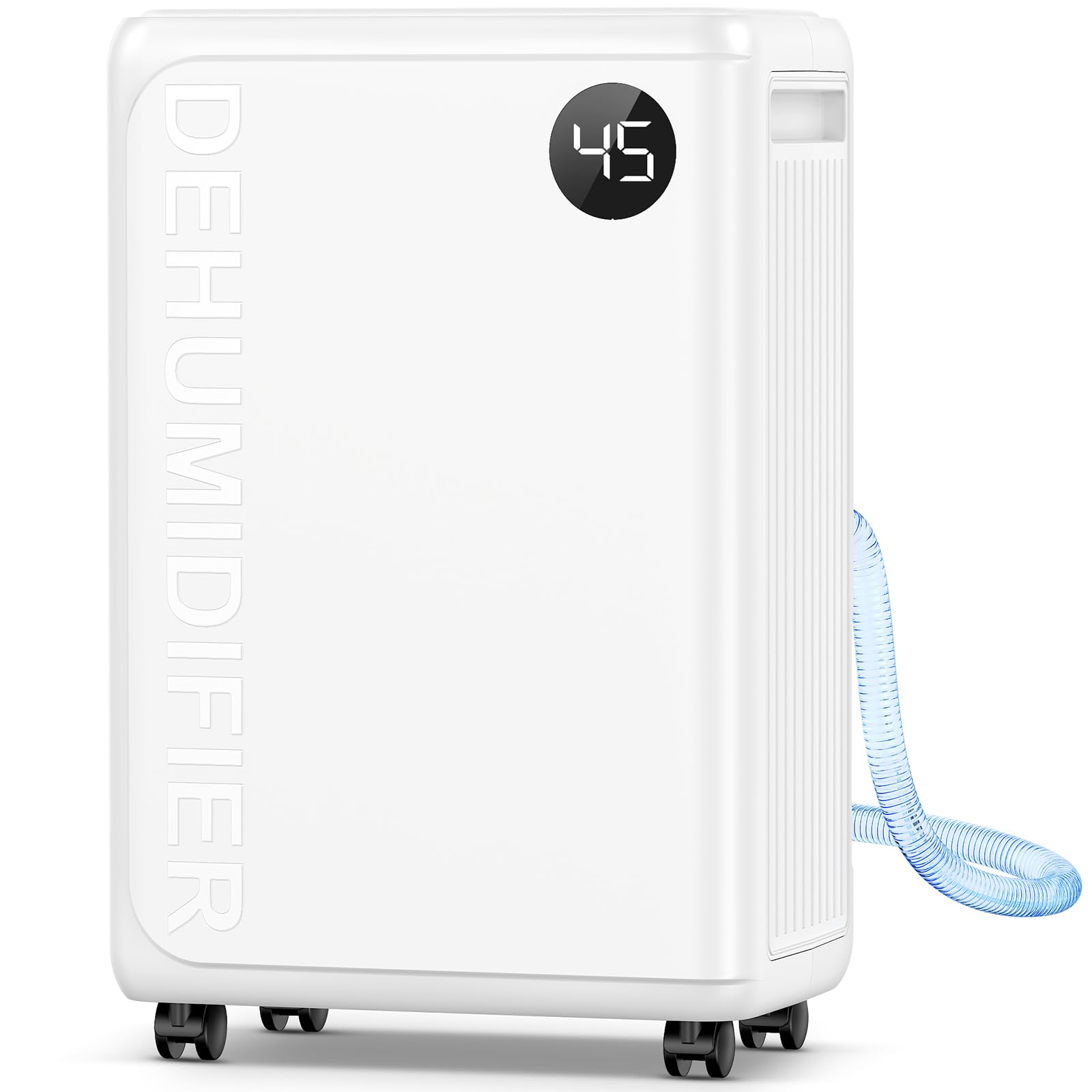 32 Pint Dehumidifier for Large Rooms up to 2500 Sq Ft with Drain Hose & Smart Humidity Control