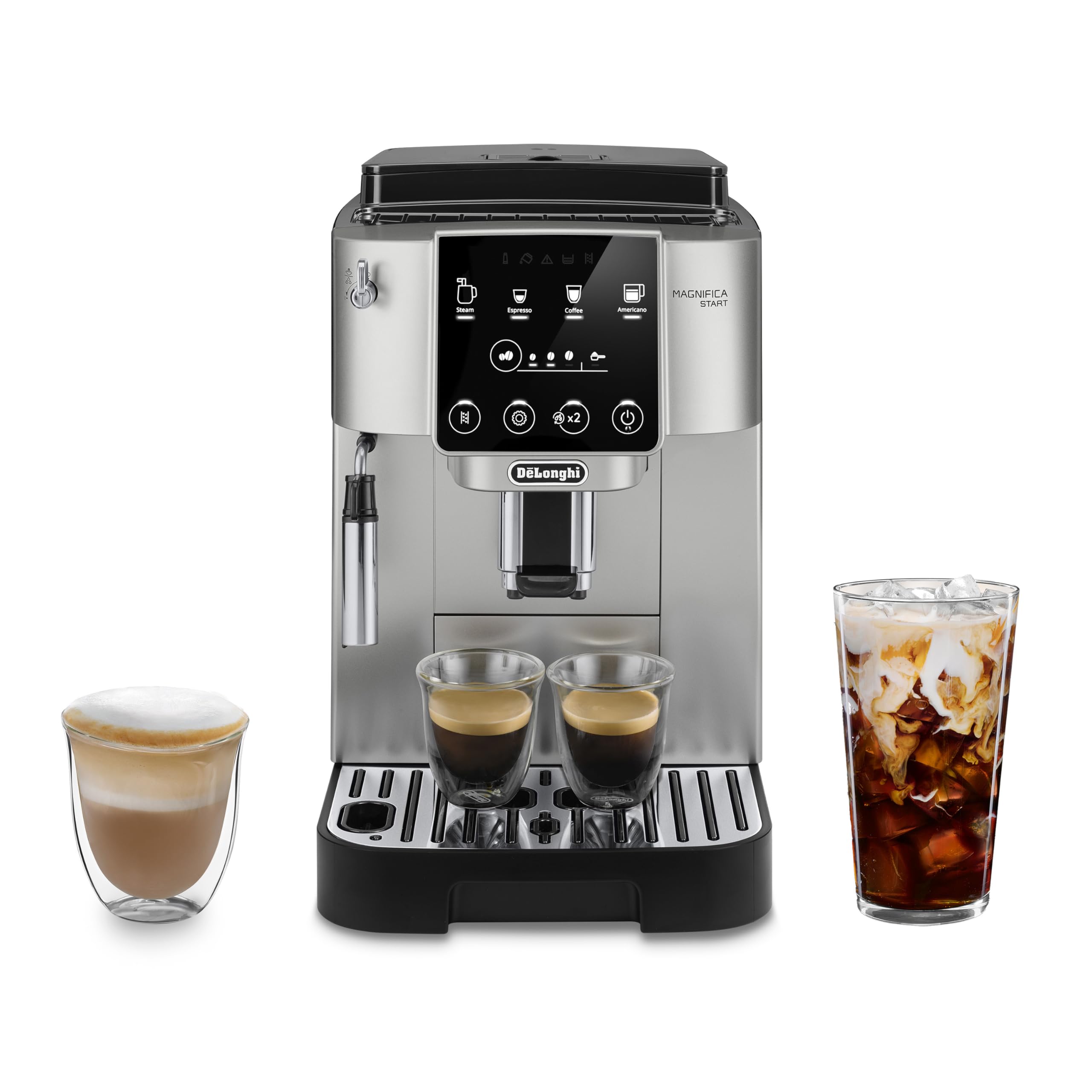 De'Longhi Magnifica Evo Automatic Espresso & Coffee Machine with Manual Milk Frother