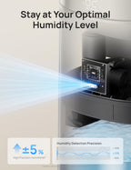 16L Smart Cool Mist Humidifier for Large Rooms with App Control, Top Fill & RGB Light
