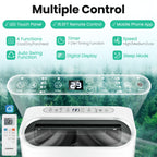 12000 BTU Portable Air Conditioner with Cooling, Heating, Dehumidifier & Fan Functions