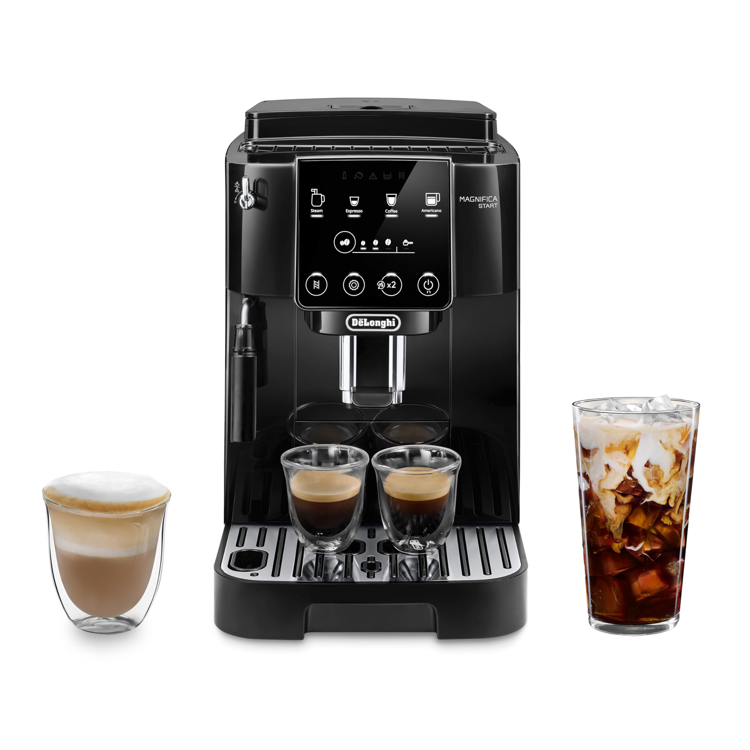 De'Longhi Magnifica Evo Automatic Espresso & Coffee Machine with Manual Milk Frother