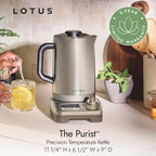 1.5L Stainless Steel Electric Tea Kettle 1500W Professional Series