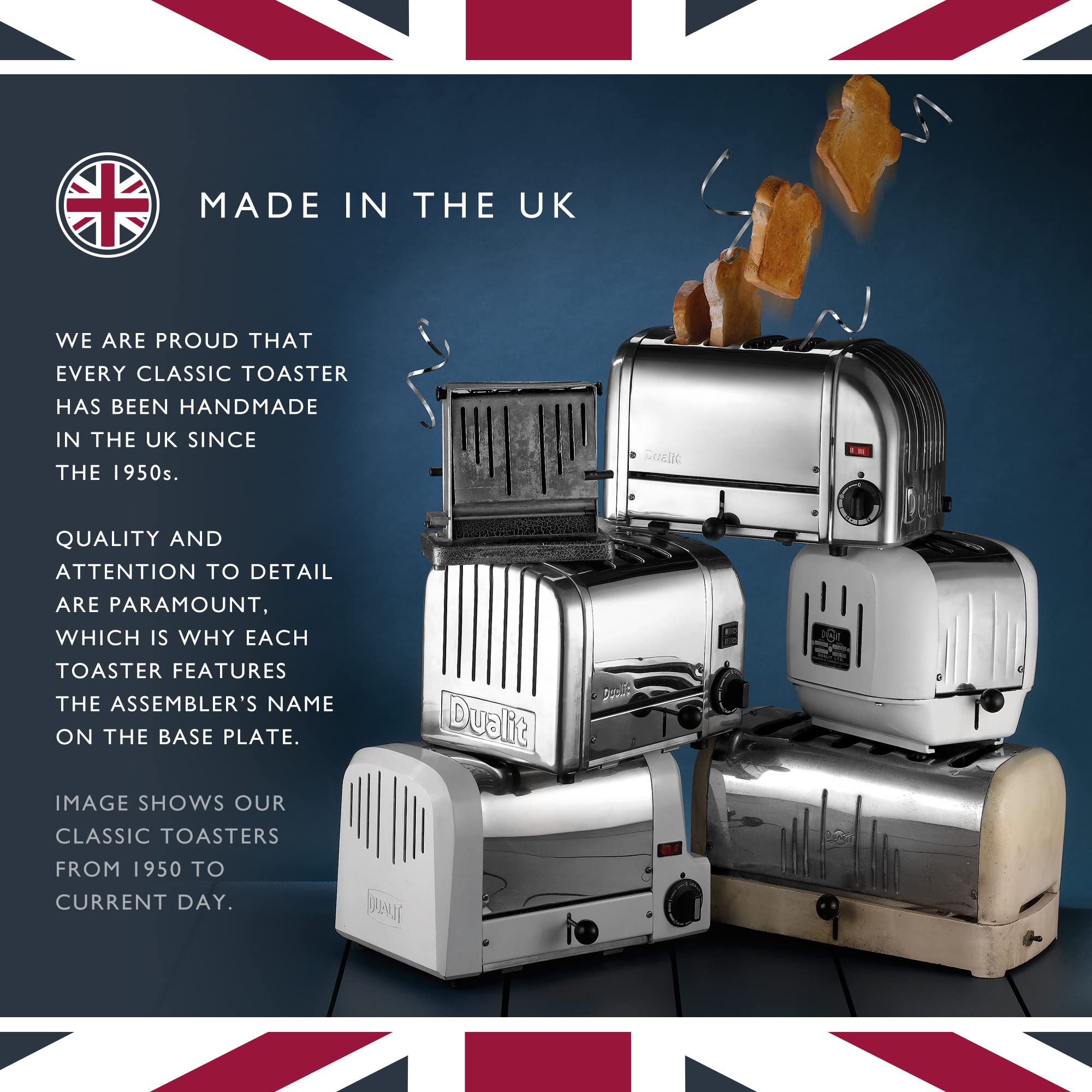 2/4 Slice Stainless Steel Toaster