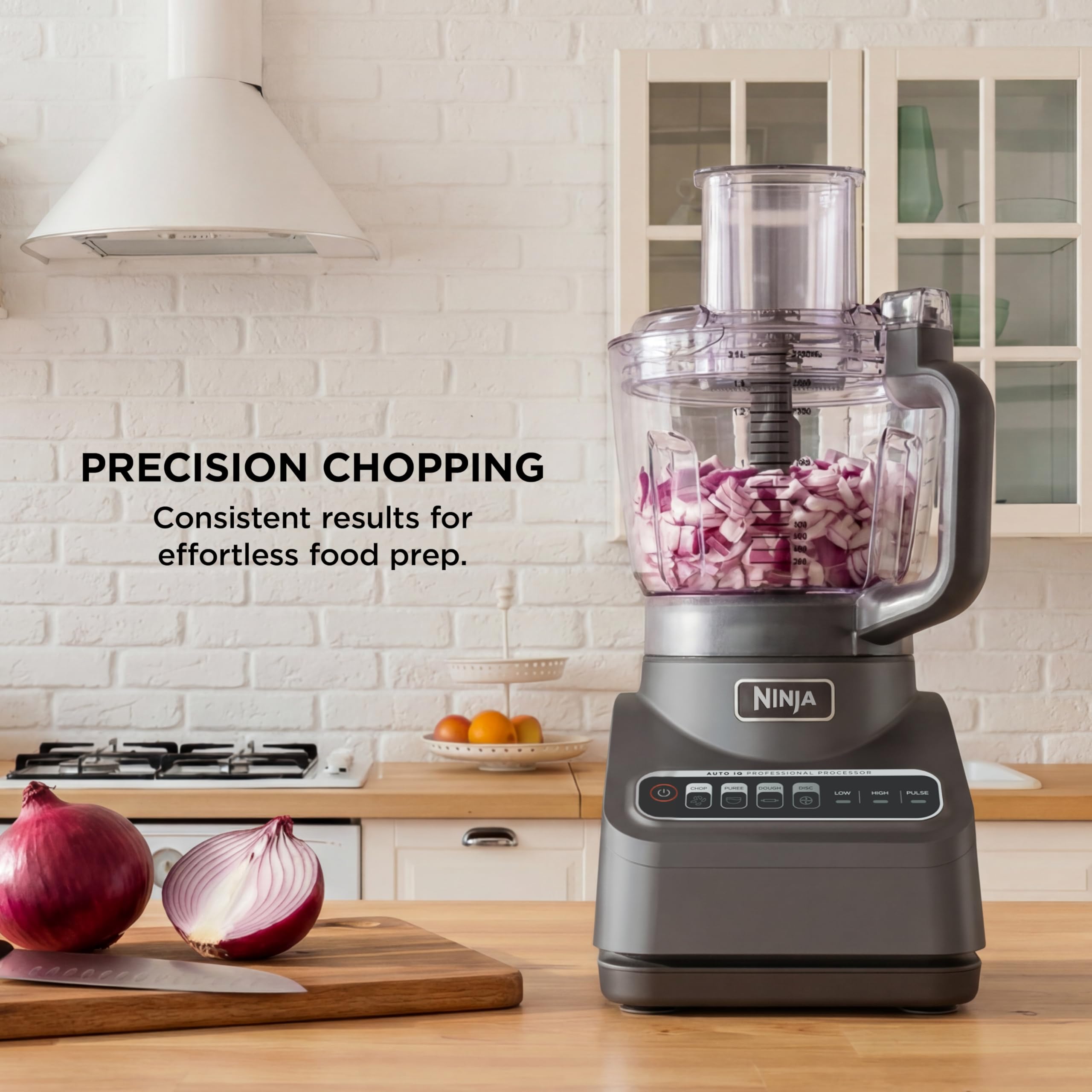 9-Cup Food Processor with Chopping, Slicing, Puree & Dough Functions