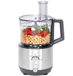 12-Cup Food Processor with 3 Feed Tubes, Stainless Steel Accessories & 3-Speed Motor