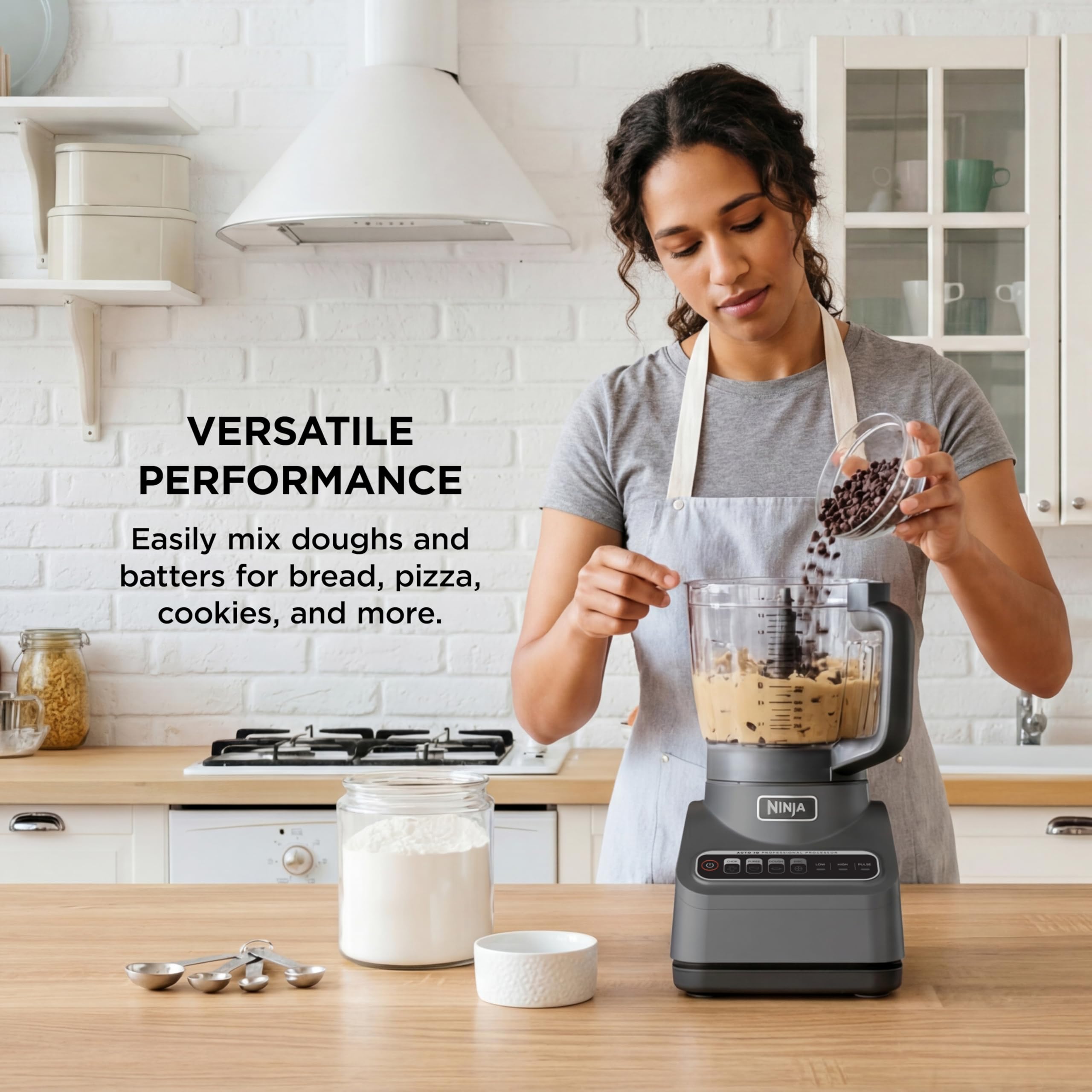 9-Cup Food Processor with Chopping, Slicing, Puree & Dough Functions