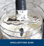 12-Cup Food Processor with 3 Feed Tubes, Stainless Steel Accessories & 3-Speed Motor