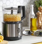12-Cup Food Processor with 3 Feed Tubes, Stainless Steel Accessories & 3-Speed Motor